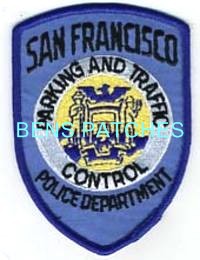 CALIFORNIA,SAN FRANCISCO POLICE PARKING AND TRAFFIC CONTROL 1_wm